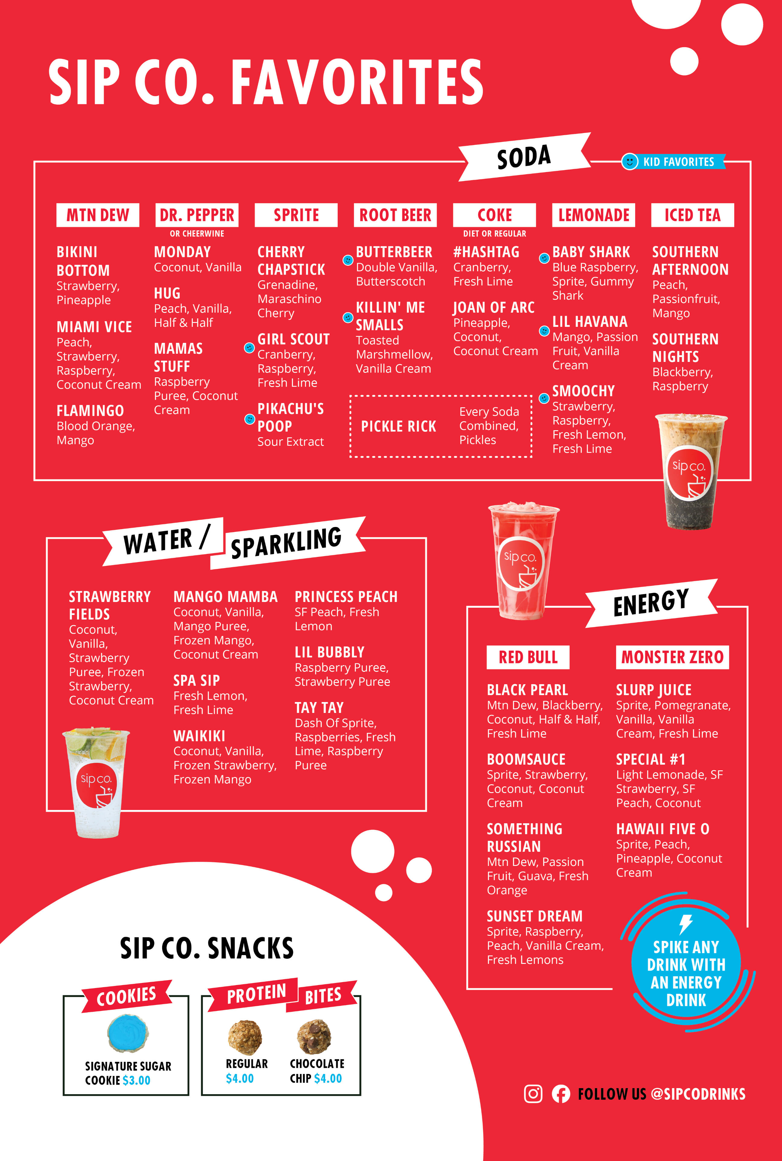 Sip co Favorites